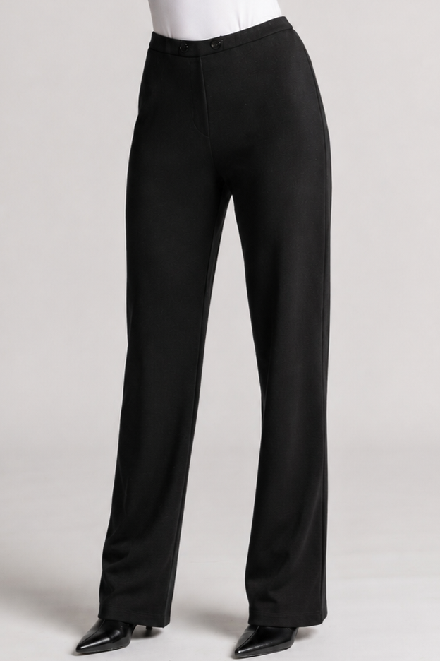 PAULA RYAN Tailored Pant - Merino Black
