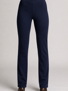 PAULA RYAN Narrow Leg Pant - Navy Roma