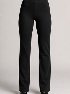 PAULA RYAN Narrow Leg Pant - Black Roma