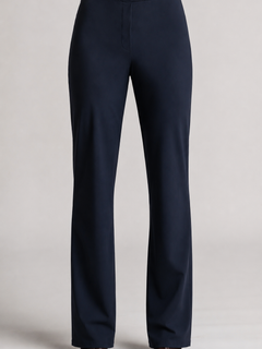 PAULA RYAN Tailored Pant - Microjersey Navy
