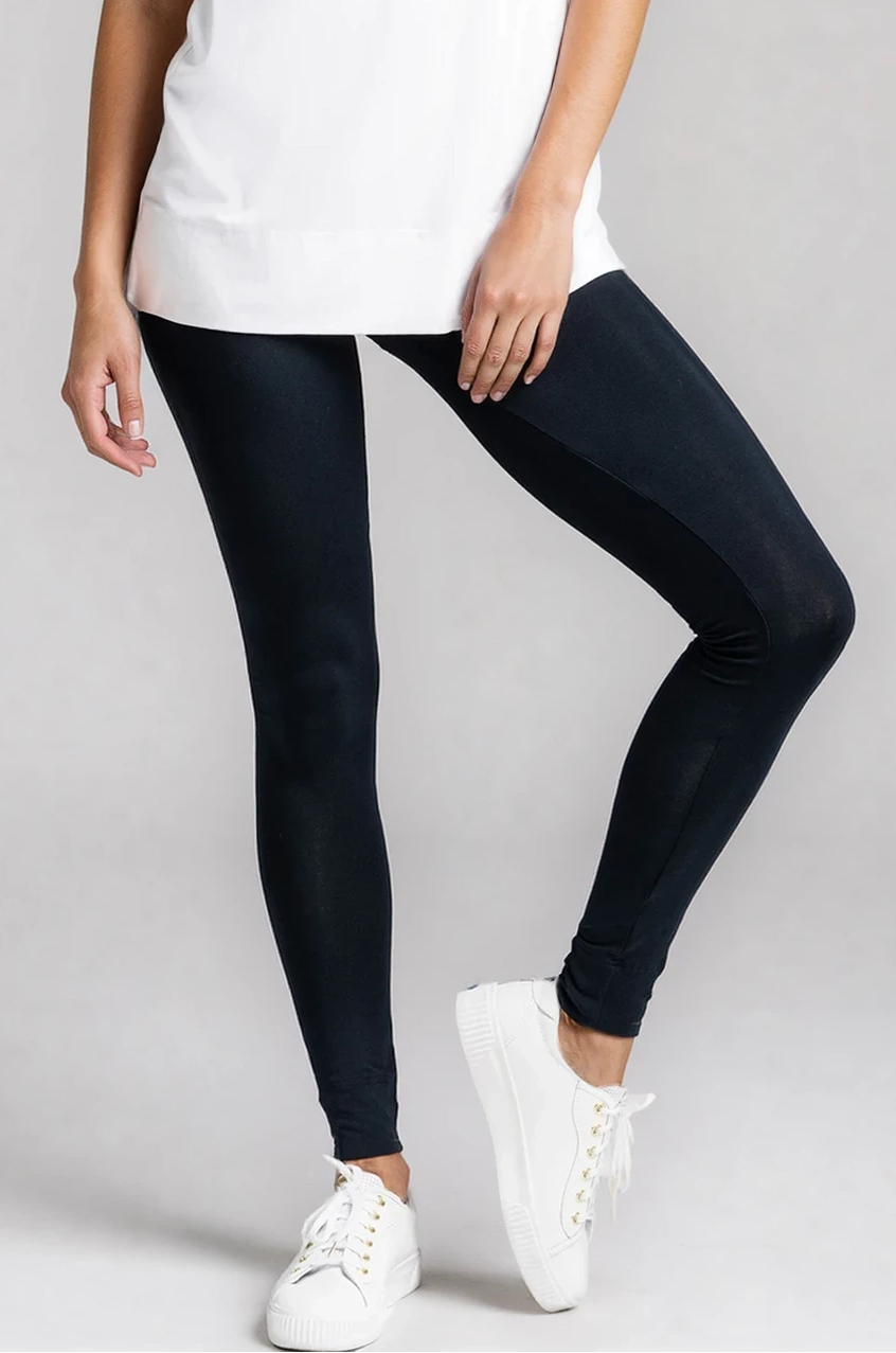 PAULA RYAN Legging - EcoVero Navy