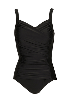 PAULA RYAN Crossover Ruched Swimsuit - Paula Ryan