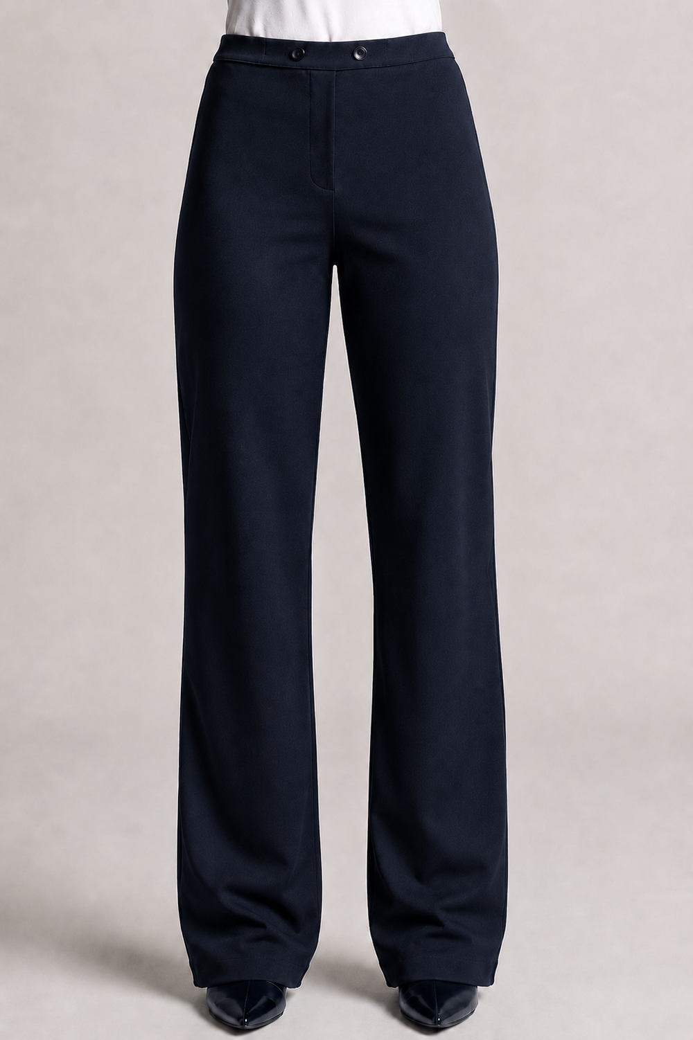 PAULA RYAN Tailored Pant - Roma Navy